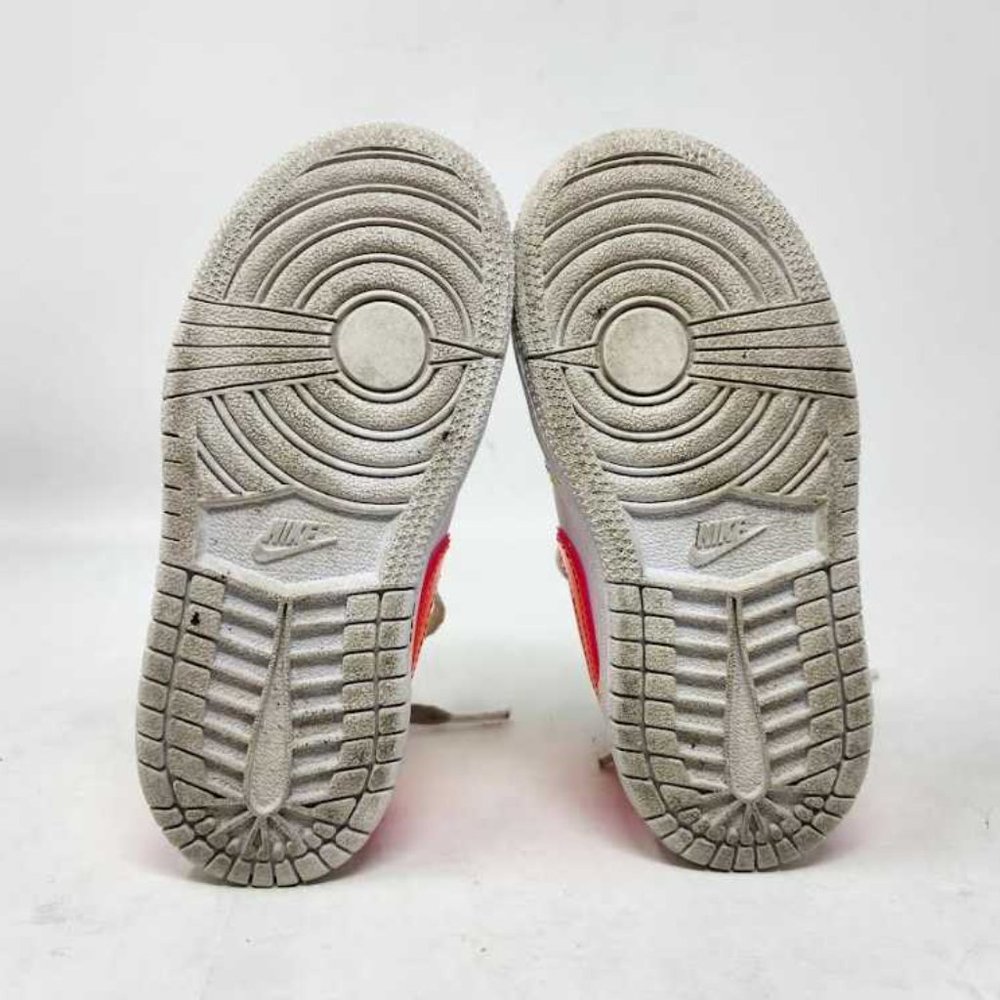 Toddler 9 Nike Air Jordan 1 kids retro mid edge glow sneakers CV4613-100 shoes - Picture 9 of 9